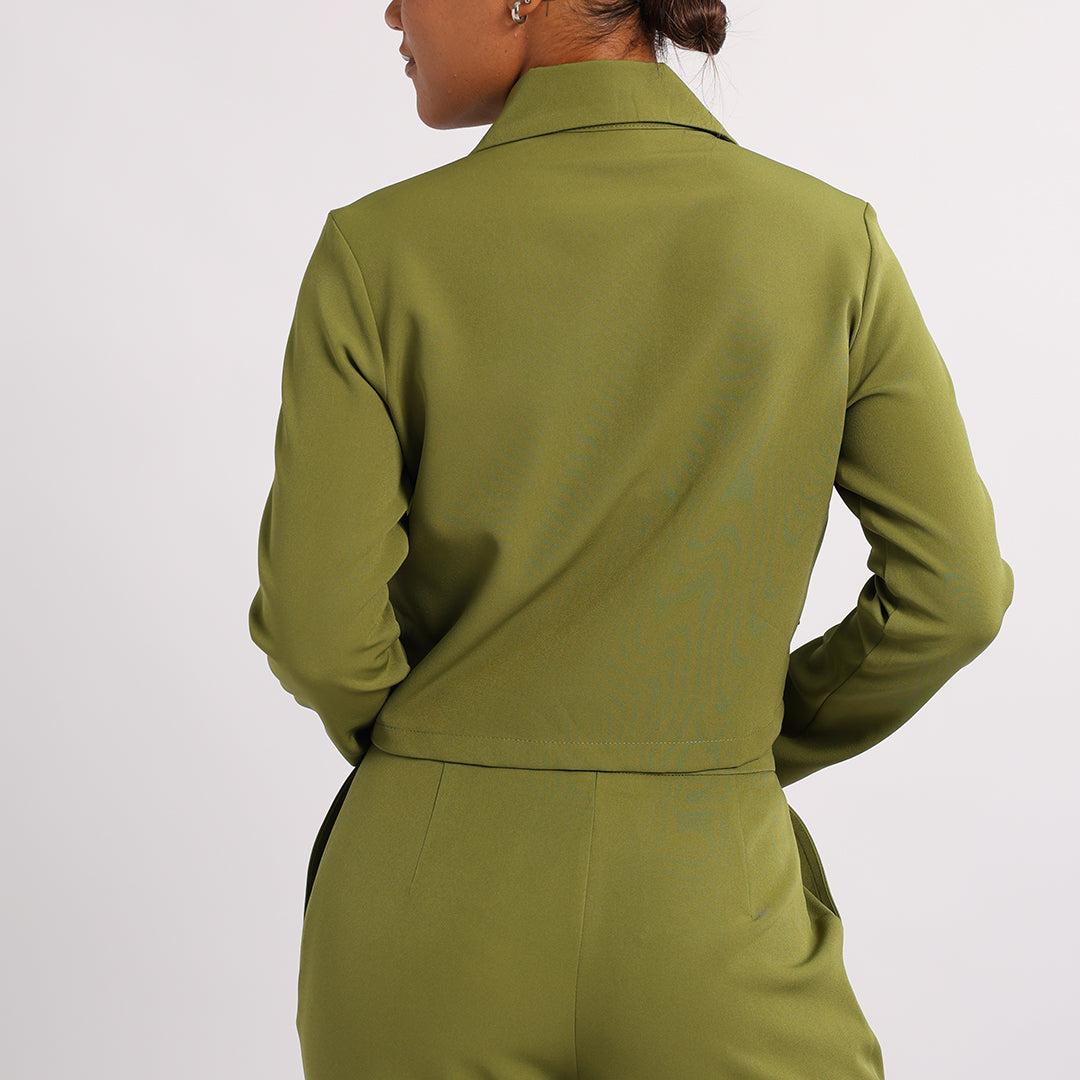 Alora Ladies Green Jacket
