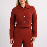 Alora Ladies Brick Jacket