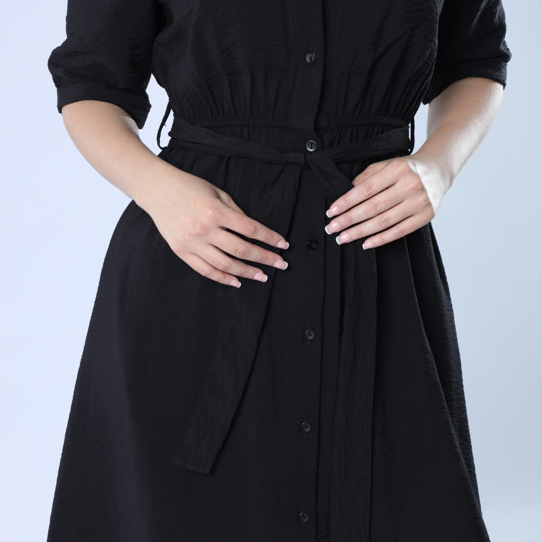 Alora Ladies Black Dress ALORA Fashion Fusion