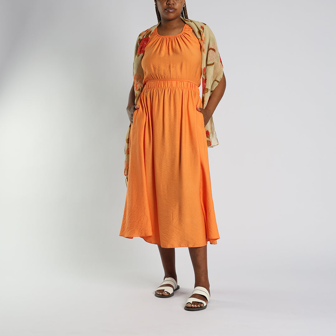 Alora Ladies Orange Skirt