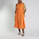 Alora Ladies Orange Skirt