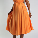 Alora Ladies Orange Skirt
