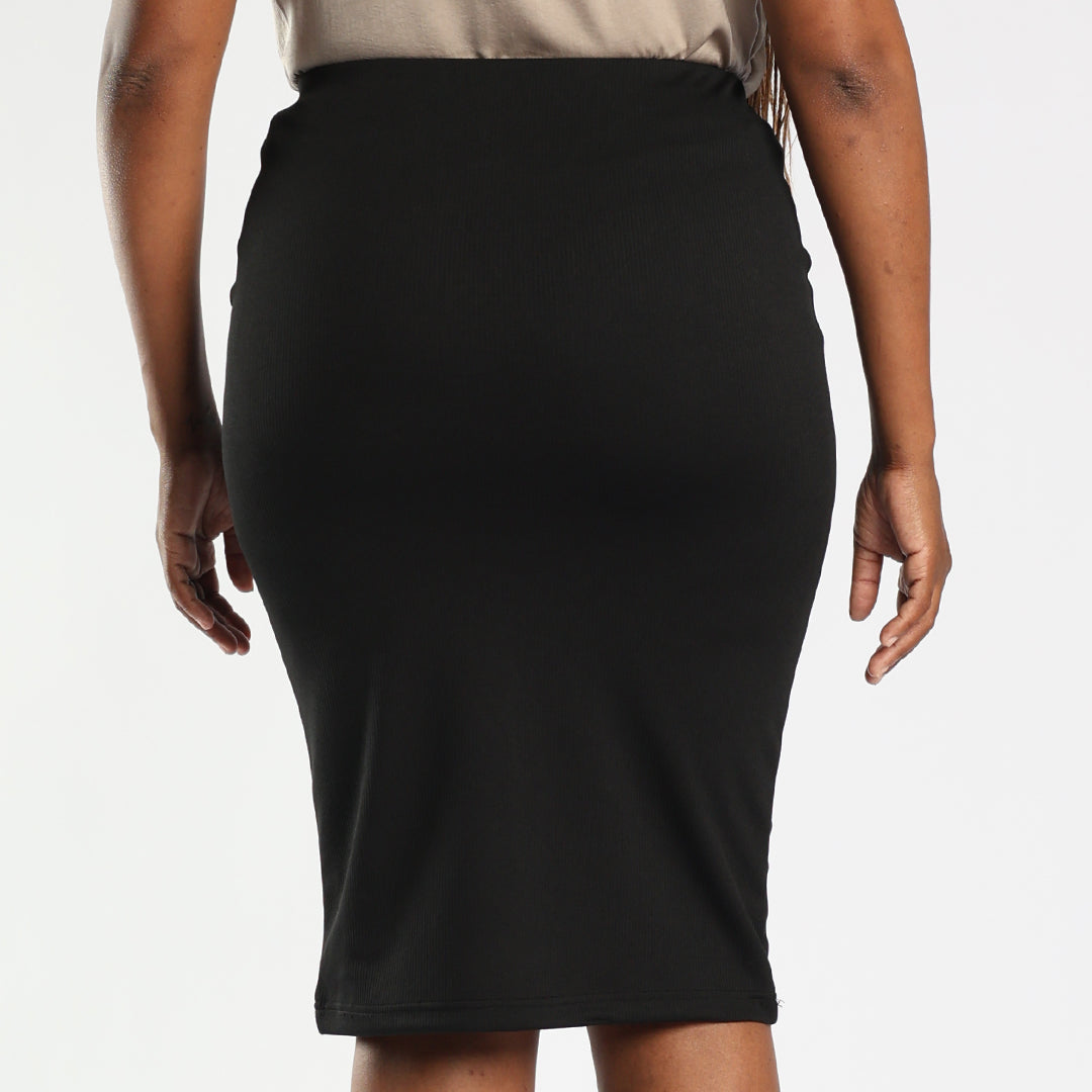 Alora Ladies Blk/Stn 2 pack Skirts