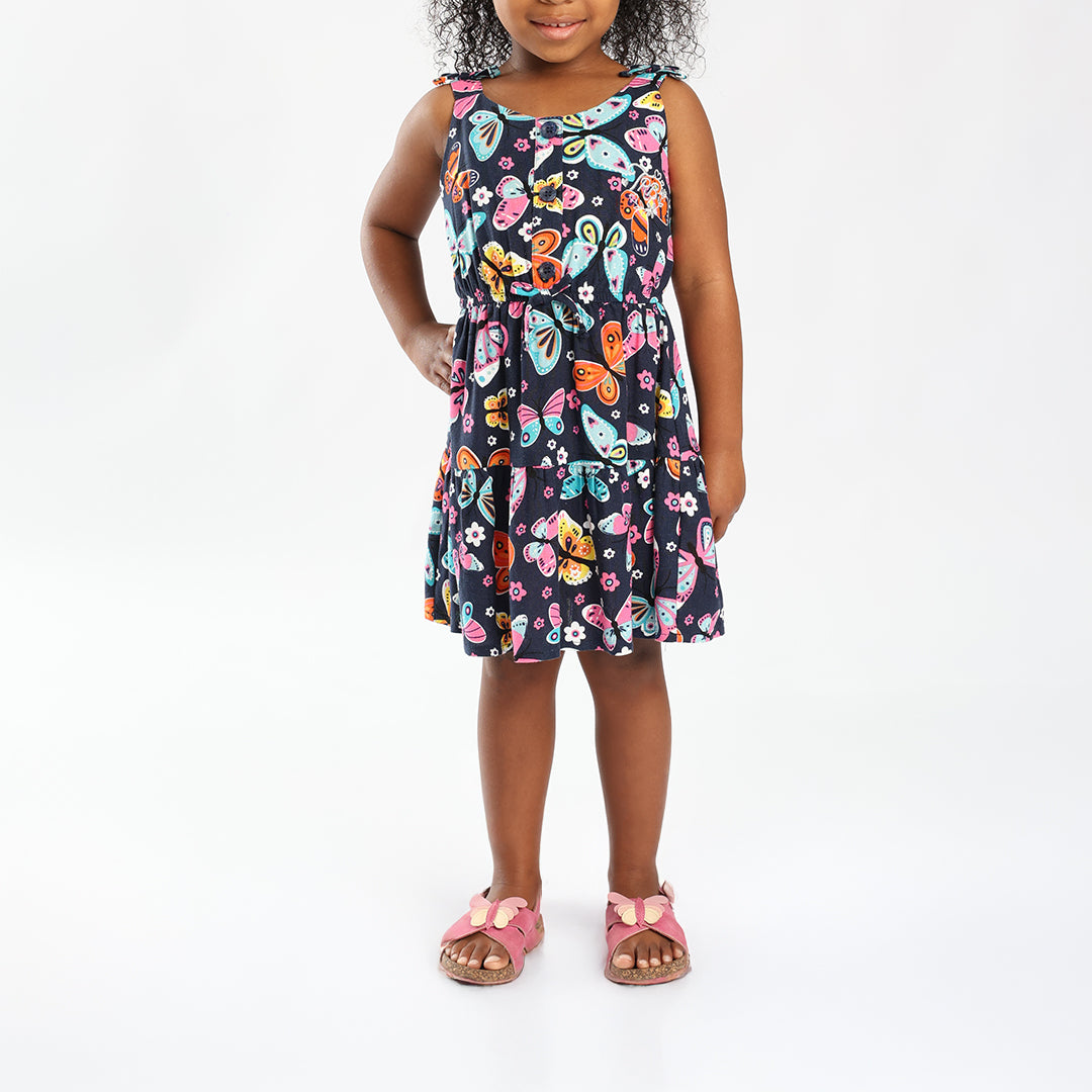 Pre to Big Girls Navy Dress