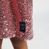 TRB Girls White/Pink Dress
