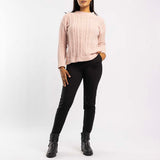 LONG SLEEVE JERSEY WITH PEARLS