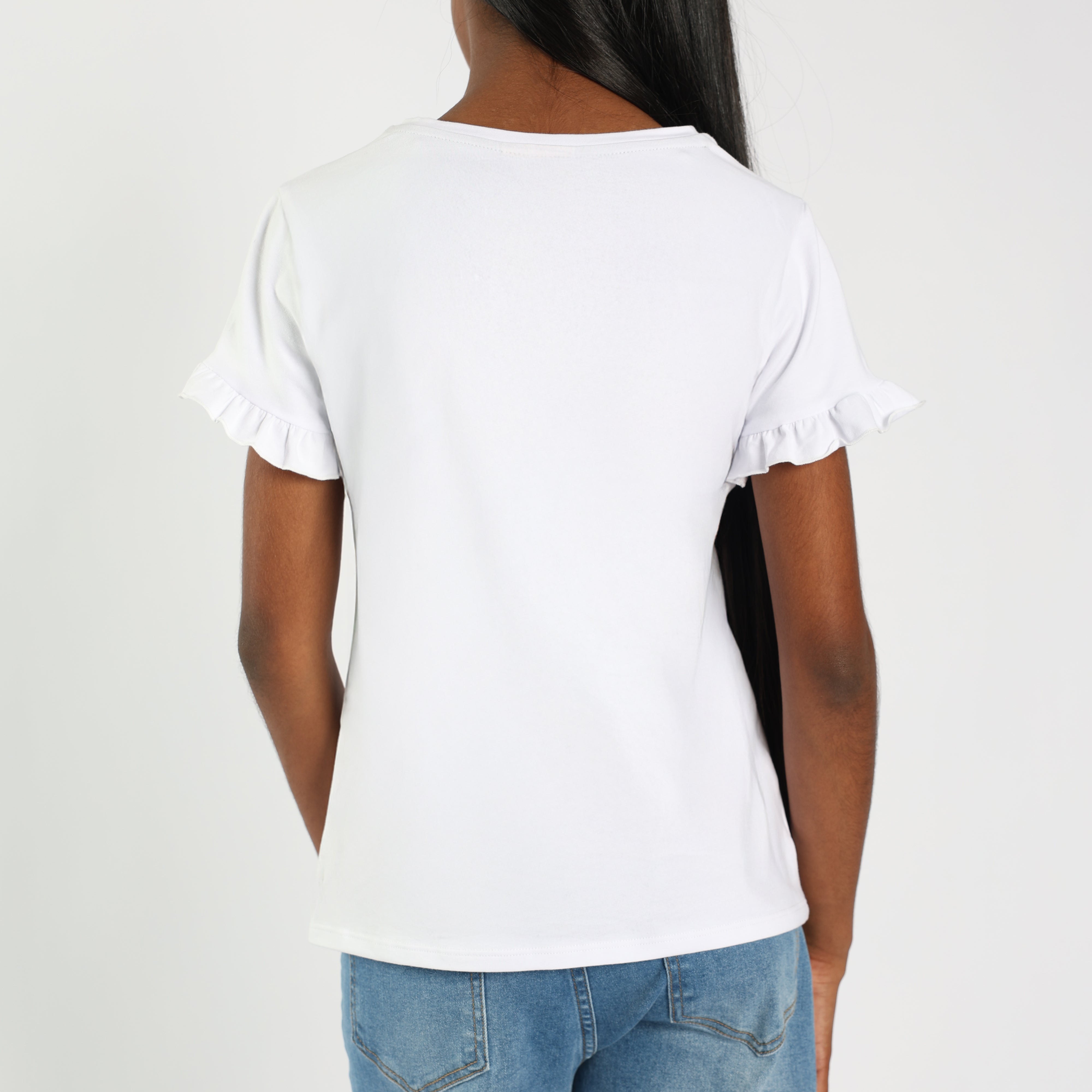 TRB GIRLS WHITE TOP