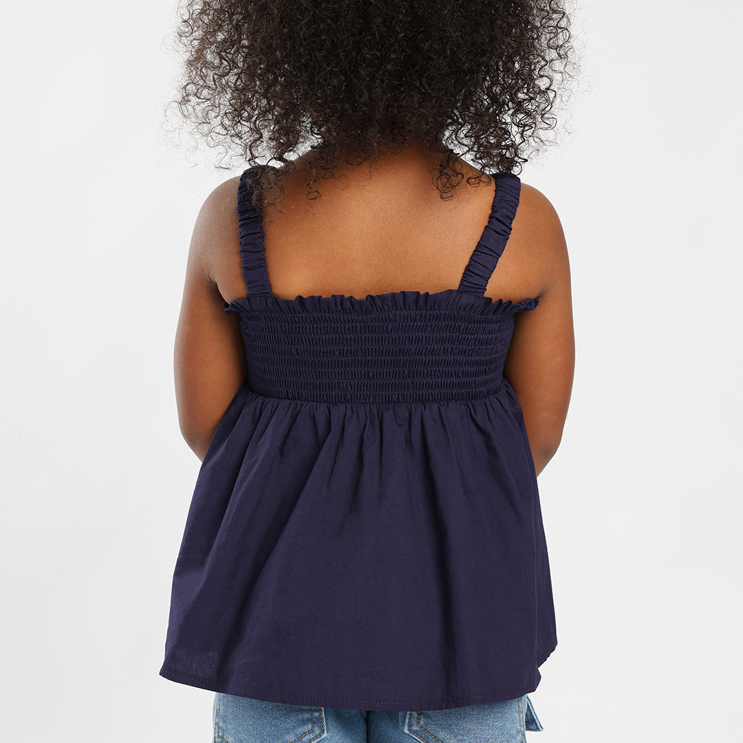 TRB GIRLS NAVY/PINK 2PK TEES