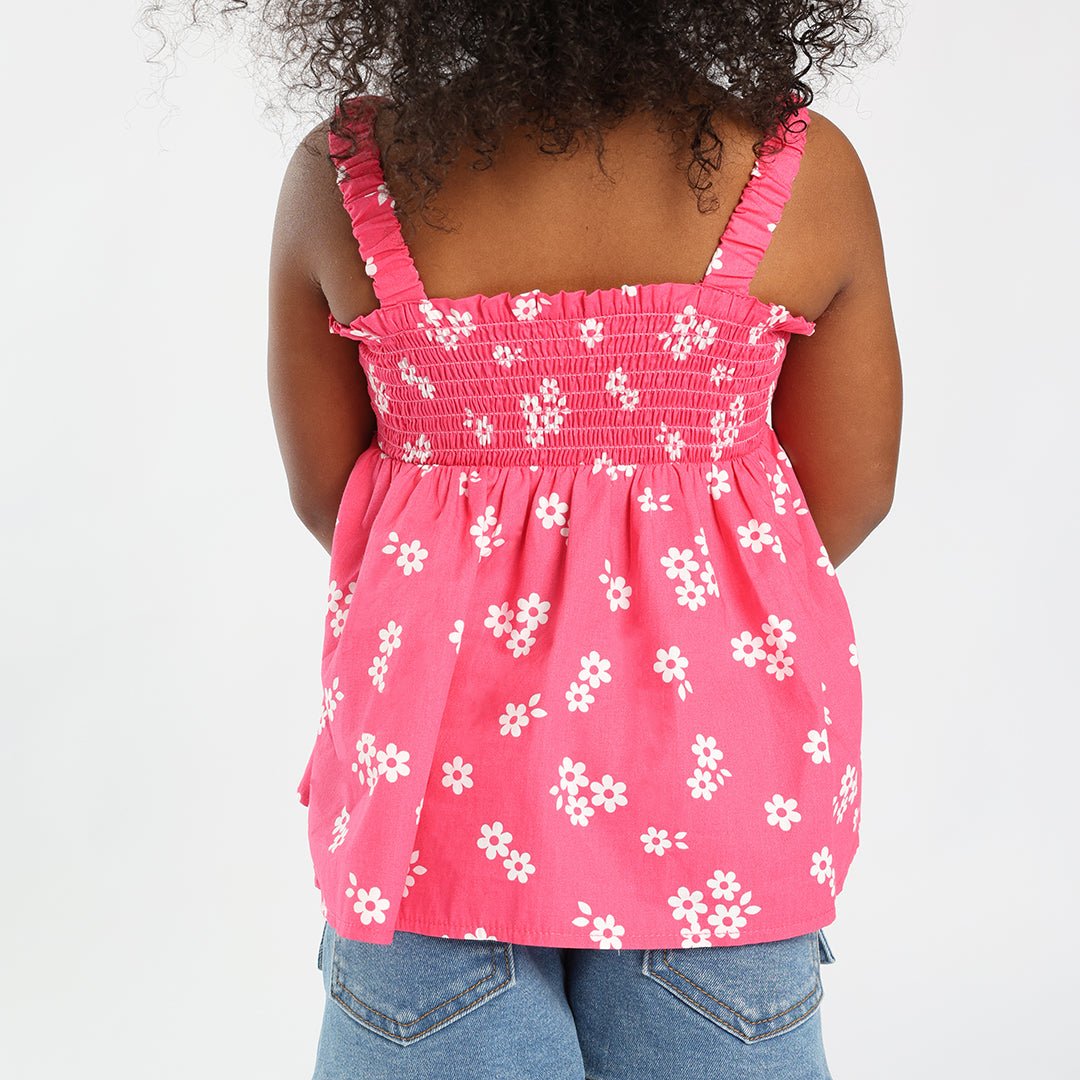 TRB GIRLS NAVY/PINK 2PK TEES