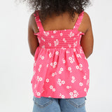 TRB GIRLS NAVY/PINK 2PK TEES