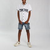 White Baseball Shirt