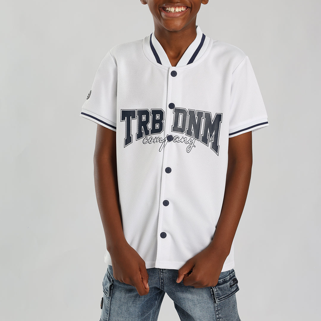 White Baseball Shirt