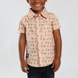 Printed  Short Sleeve Shirt