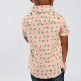 Printed  Short Sleeve Shirt
