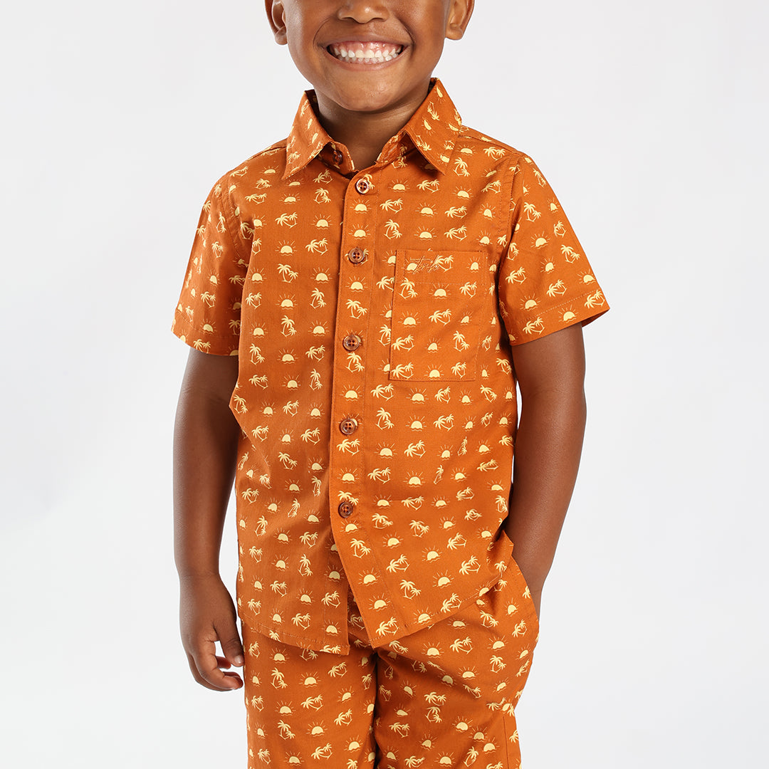 Printed Short Sleeve Shirt