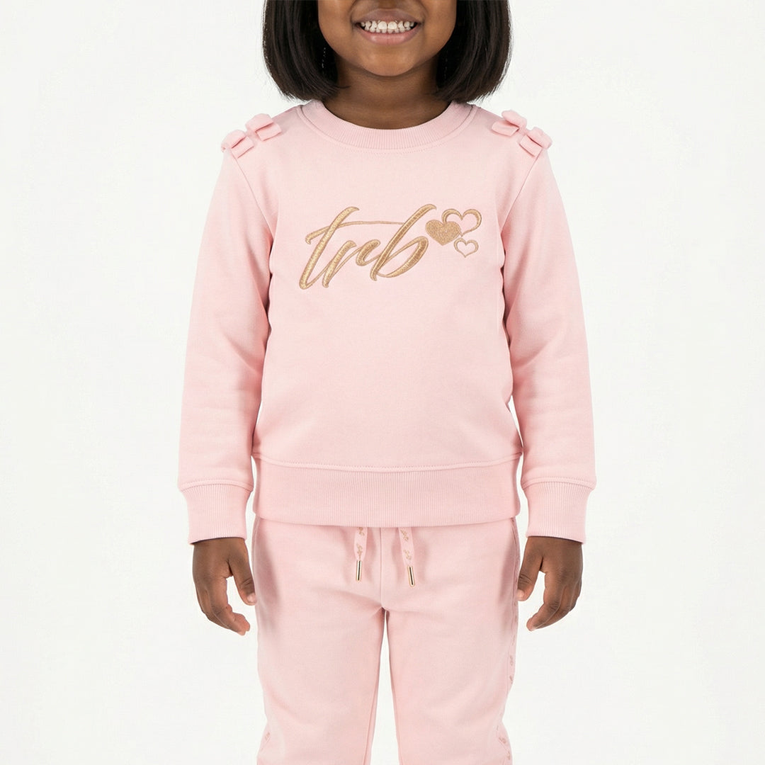 TRB GIRLS PINK SWEATER