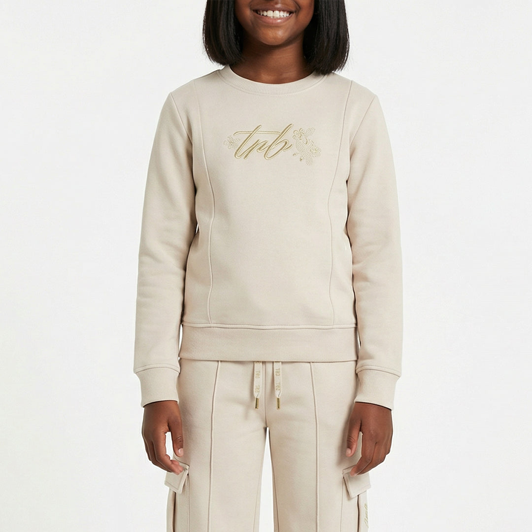 TRB GIRLS STONE SWEATER