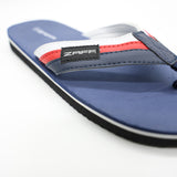 Thong Sandal.Nautical Stripes.