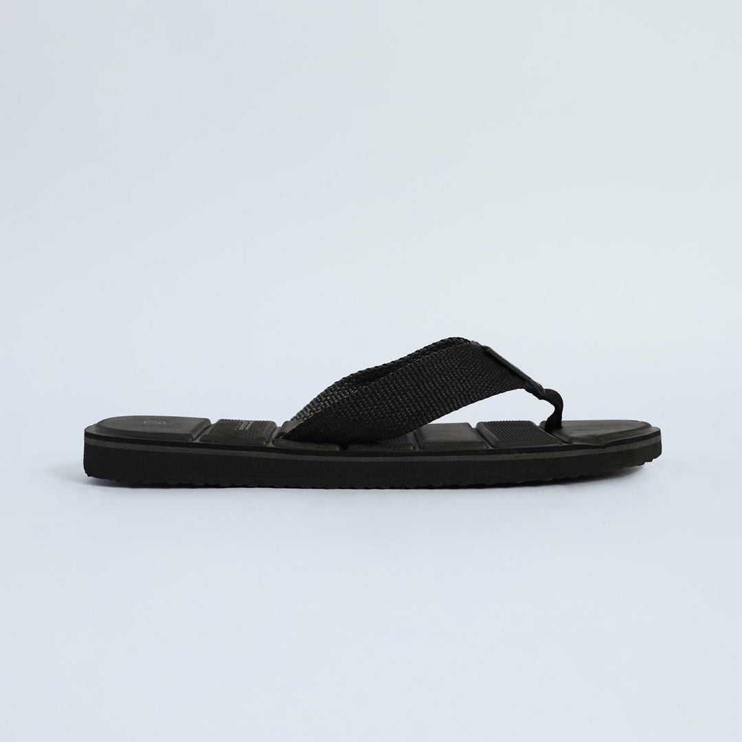 Thong Sandal.Canvas Upper.Grid Insock.