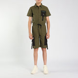 Olive Cargo Short