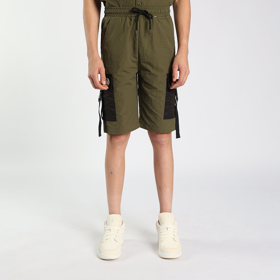 Olive Cargo Short