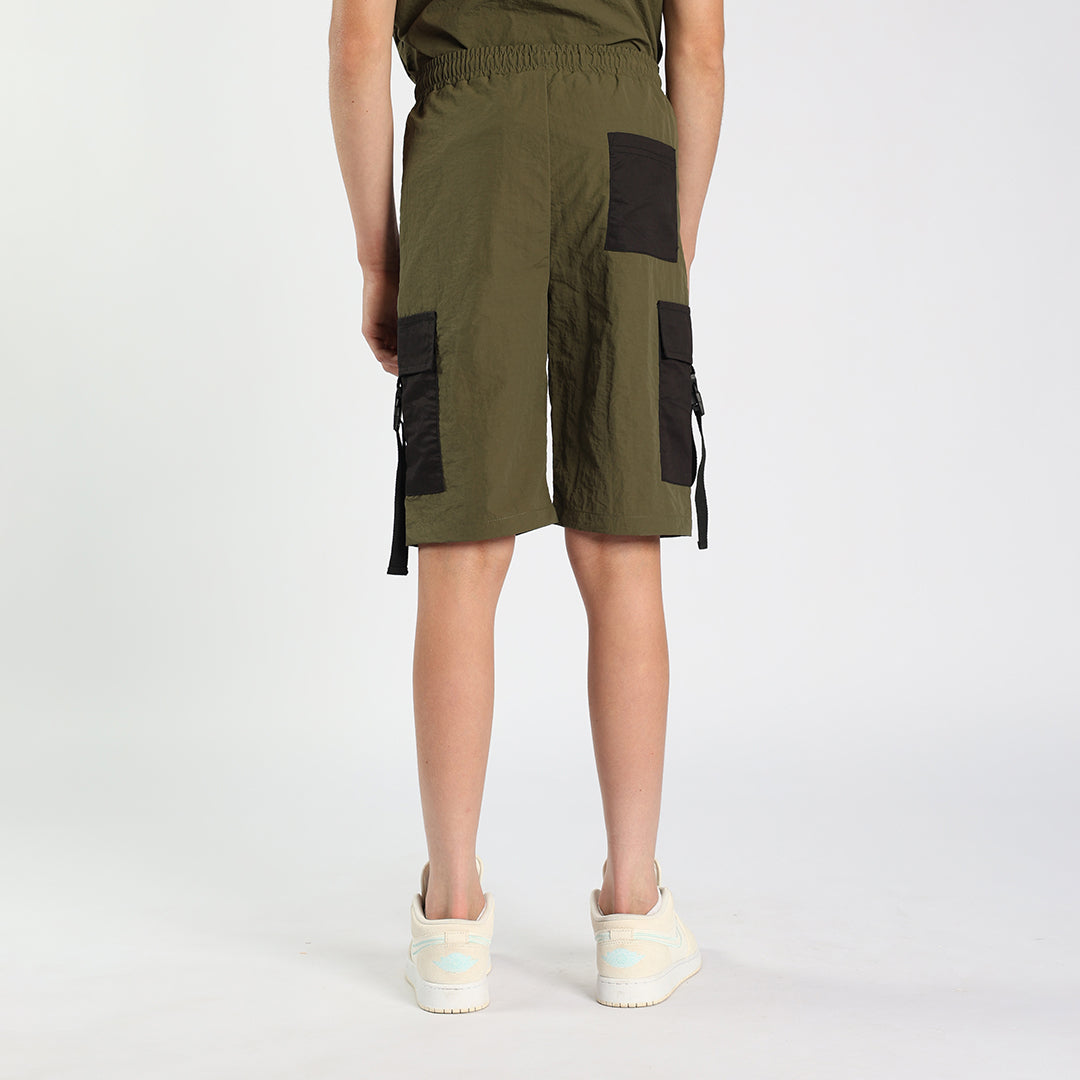 Olive Cargo Short