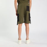 Olive Cargo Short
