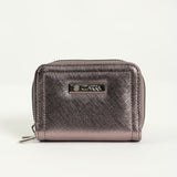 Crosshatch Pu Card Holder Purse