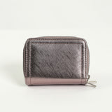 Crosshatch Pu Card Holder Purse