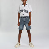 Denim Cargo Short