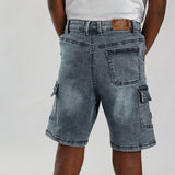 Denim Cargo Short