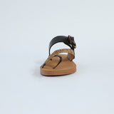 Thong Sandal.Tortoise Shell Trim. CIARRA Fashion Fusion