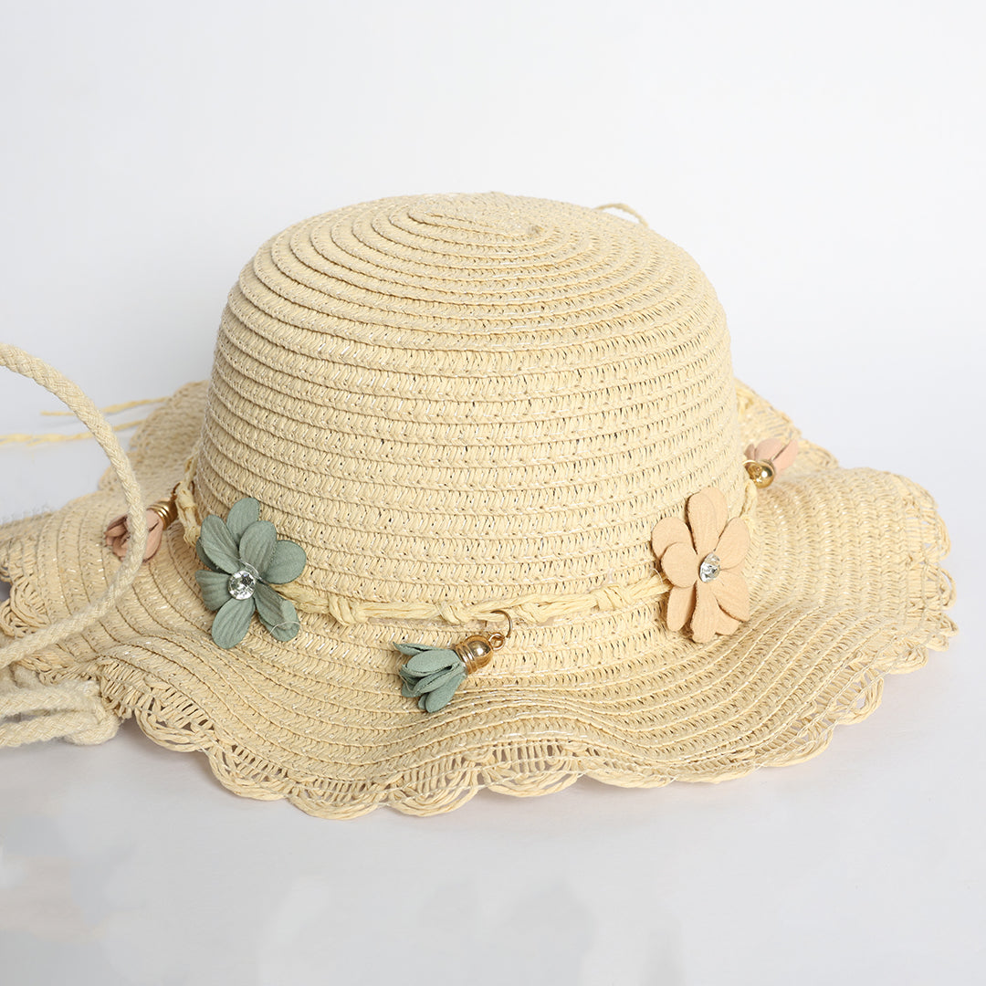 Straw Hat &amp; Bag Set.