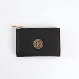 Mini Flap Wallet.Round Ciarra Trim.
