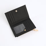 Mini Flap Wallet.Round Ciarra Trim.