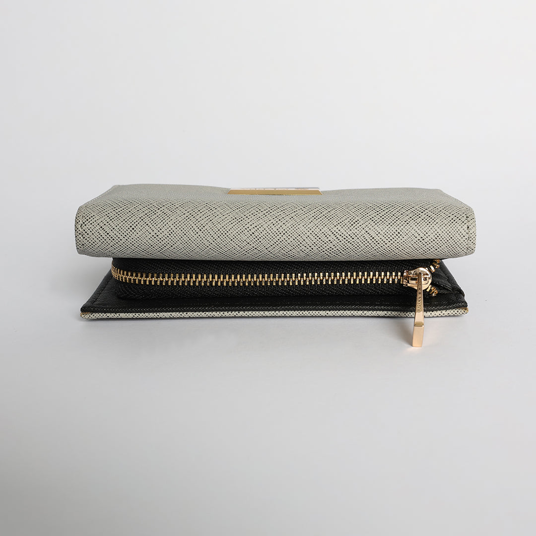 Mid Flap Wallet.Safiano.