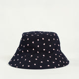 Aop Bucket Hat.Pink Heart Detail.