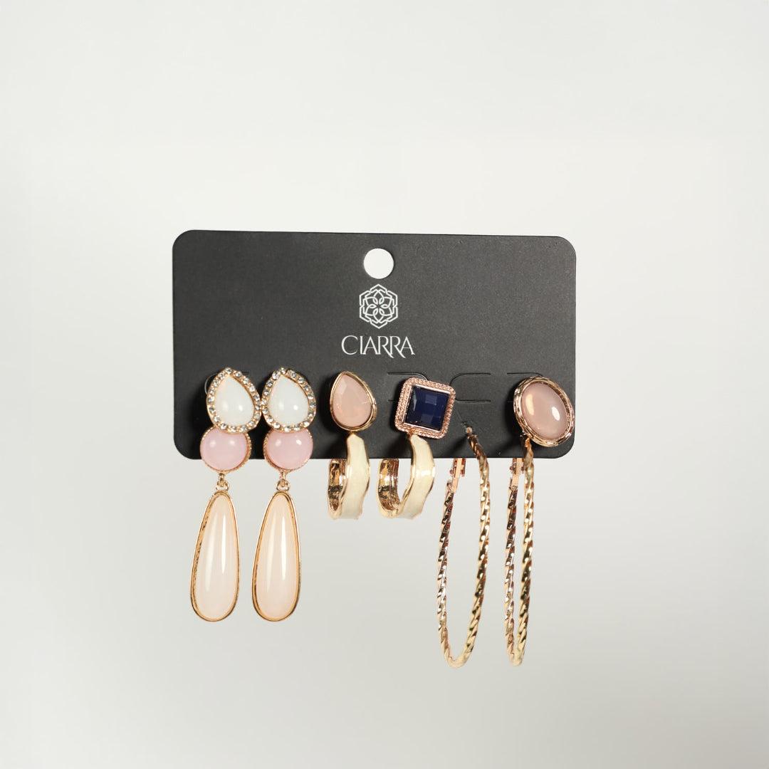 6 Pack Earring Set.