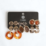 6 Pack Earring Set.