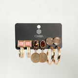 6 Pack Earring Set.