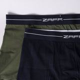 NAVY/FATIGUE 2 PACK KNITTED BOXERS