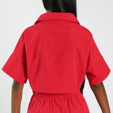 Pink Batwing Top