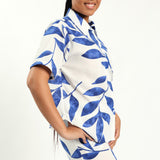 Alora Ladies Floral Resort Shirt