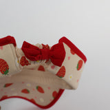 Strawberry Print Visor Cap.