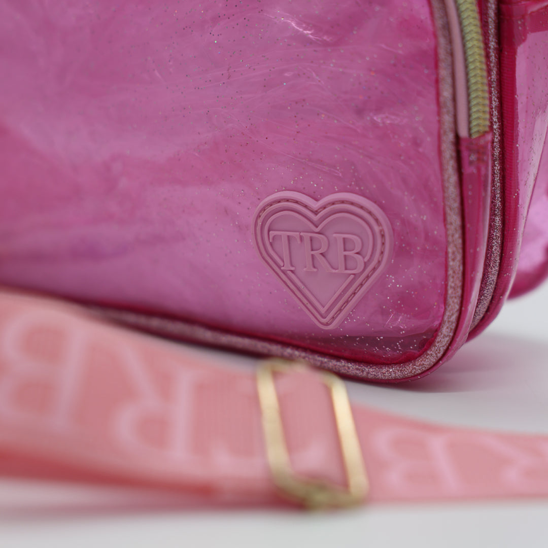 Crossbody Bag.Glitter Piping.