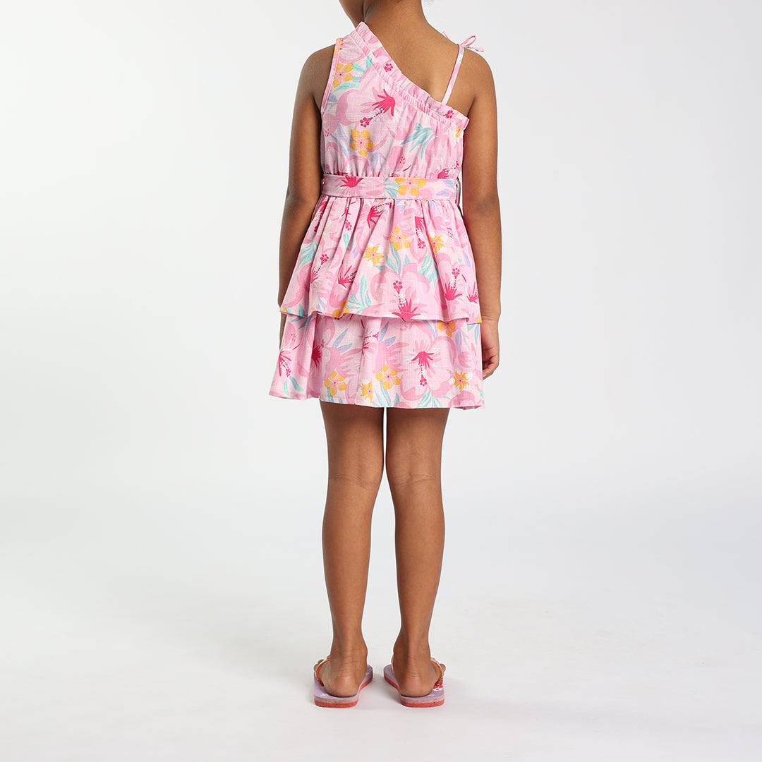 TRB GIRLS PINK DRESS