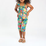 TRB GIRLS PRINTED JUMPSUIT