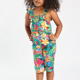 TRB GIRLS PRINTED JUMPSUIT