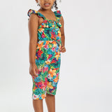 TRB GIRLS PRINTED JUMPSUIT