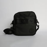 Crossbody Bag.Round Rubber Badge.